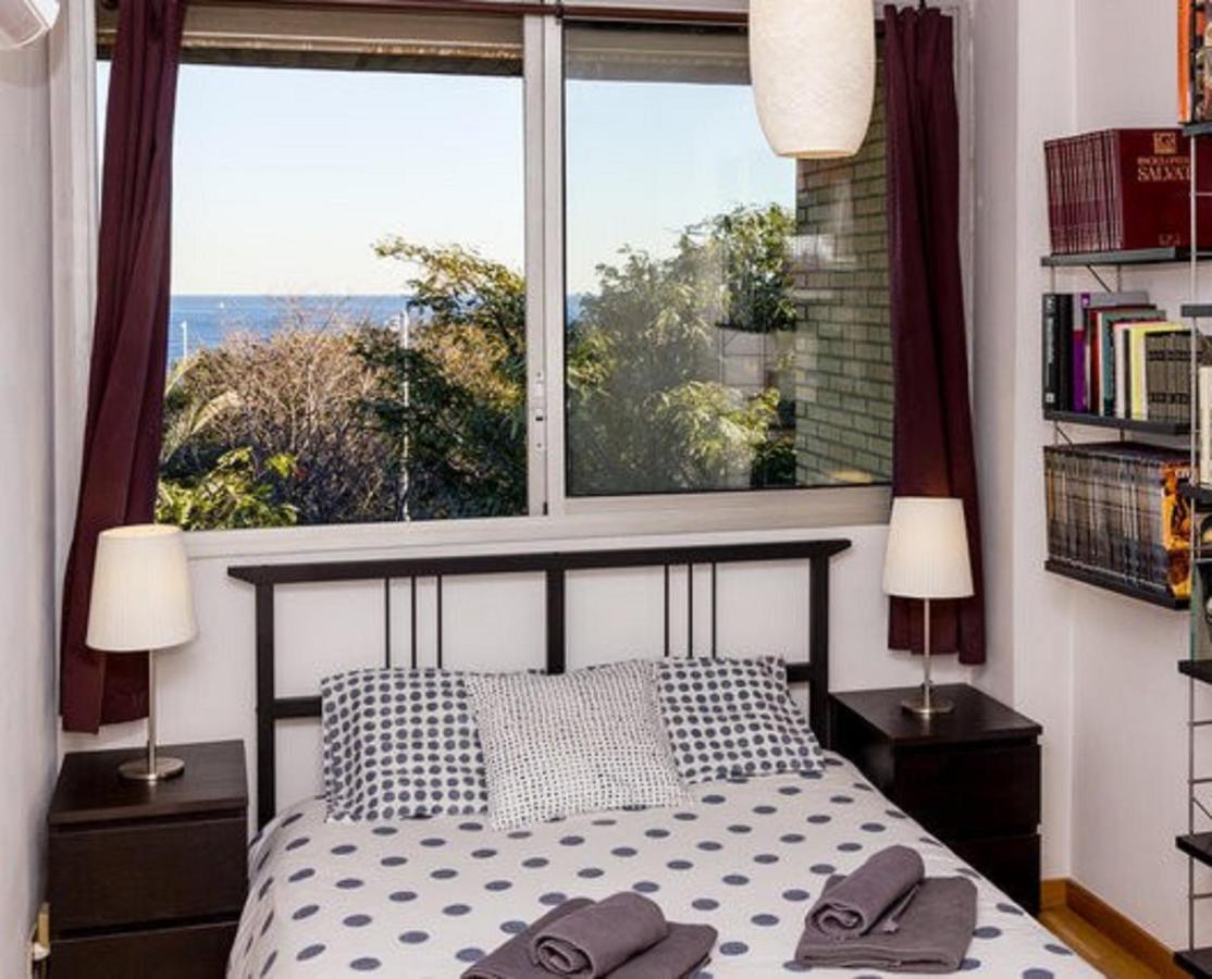 Vila Olimpica Skyline Barcelona Kamer foto