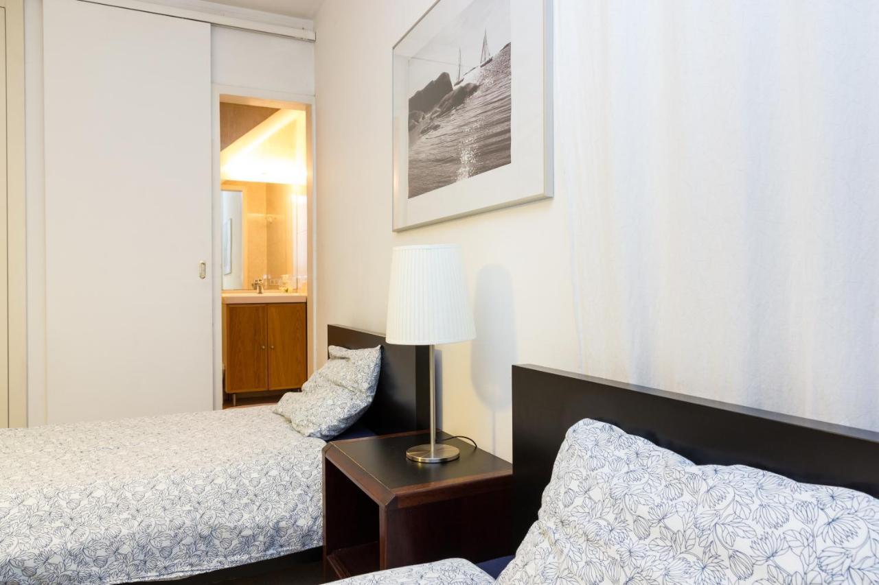 Vila Olimpica Skyline Barcelona Kamer foto